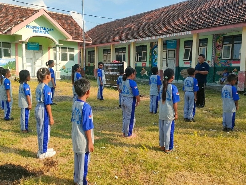 Pekan Olahraga bulan September SD Negeri 5 Banyuputih