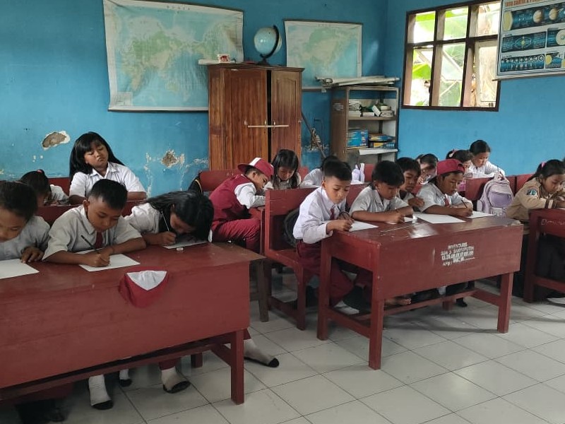 SD Negeri 5 Banyuputih Gelar Sumatif Akhir Semester (SAS) Genap Tahun Ini