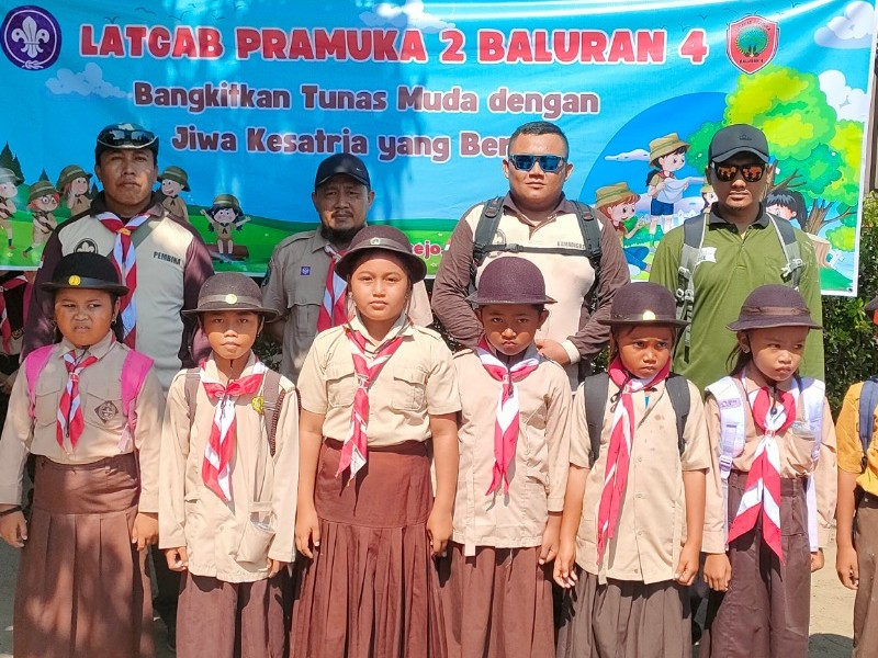 Siswa SDN 5 Banyuputih Antusias Ikuti Latgab Pramuka 2 Baluran 4